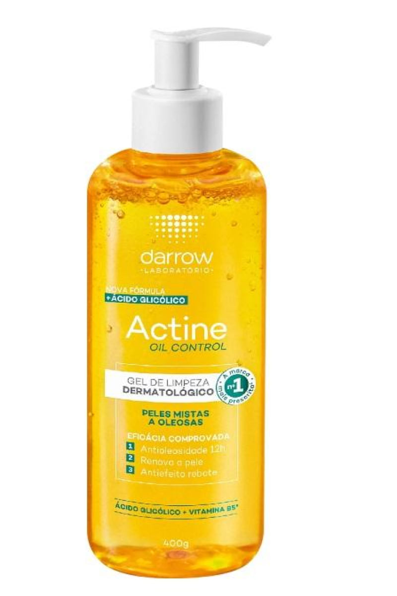 Actine Control Gel de Limpeza 400g