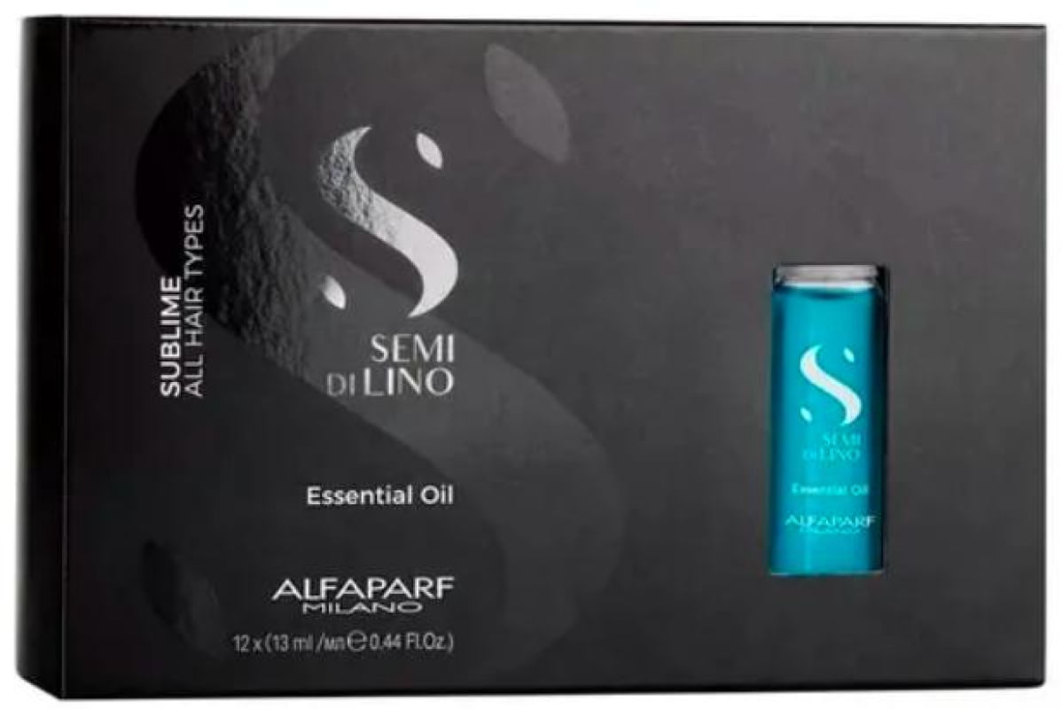 Alfaparf Ampolas Semi Di Lino Sublime Essential Oil 12x13ml