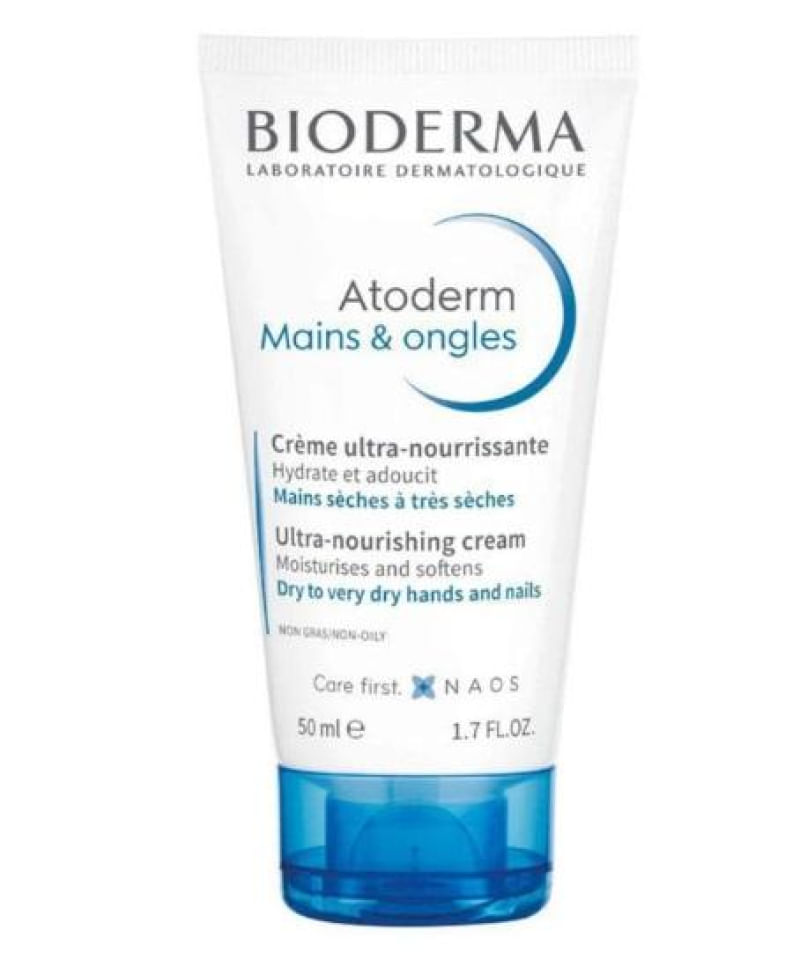 Atoderm Creme Mãos e Unhas 50ml