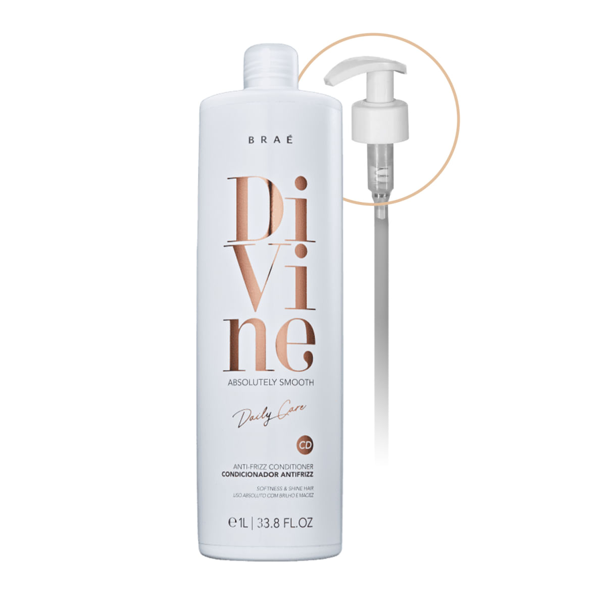BRAÉ Divine Antifrizz  Condicionador Nutritiva 1L
