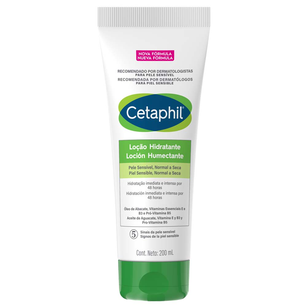 Cetaphil Loção Hidratante para Peles Sensíveis, Normais e Secas