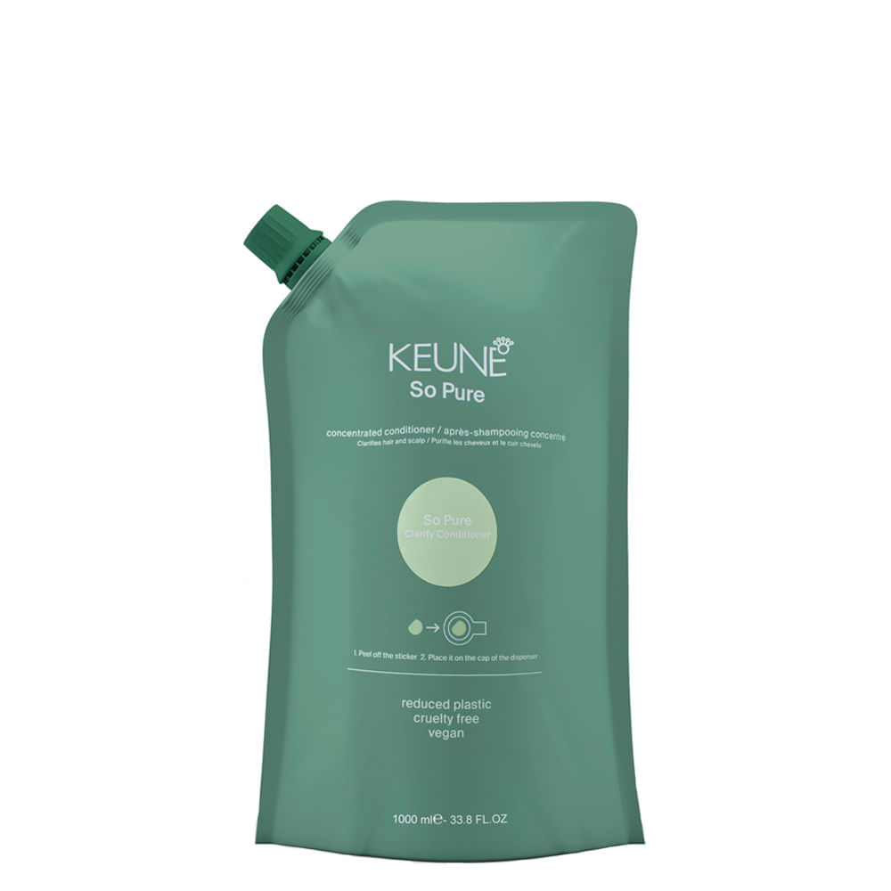 Condicionador Keune So Pure Clarify 1000ml - Refil 1000ml - Refil