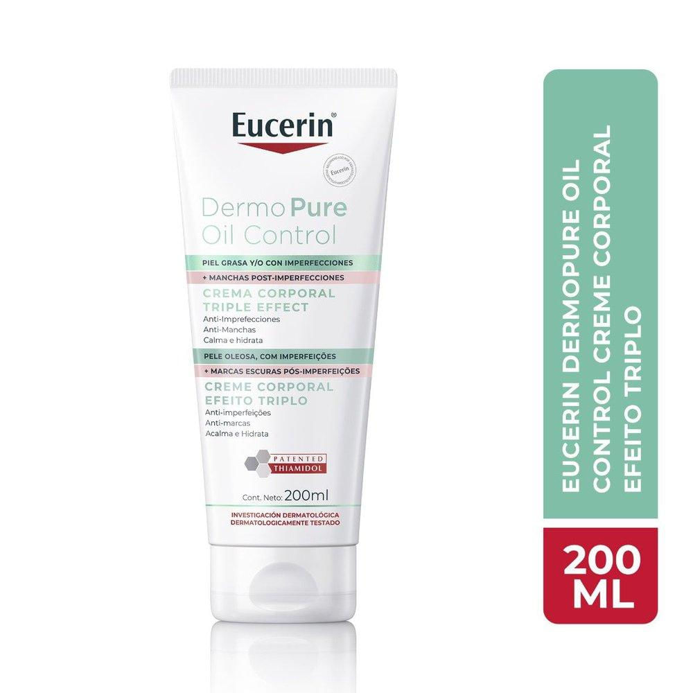 Creme Corporal Eucerin DermoPure Oil Control Efeito Triplo 200ml