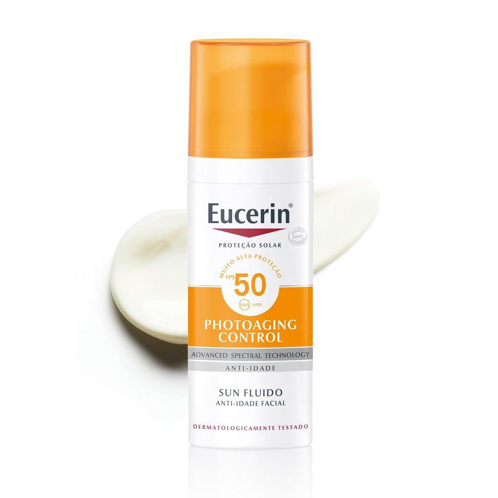 Creme Facial Anti-Idade Eucerin Sun FPS 50 50g