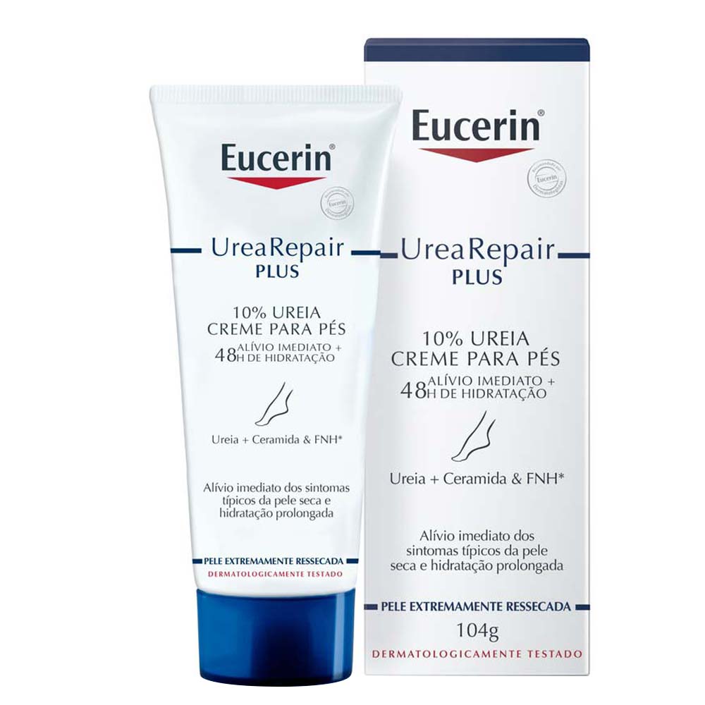 Creme Hidratante para Pés Eucerin Urea Repair Plus