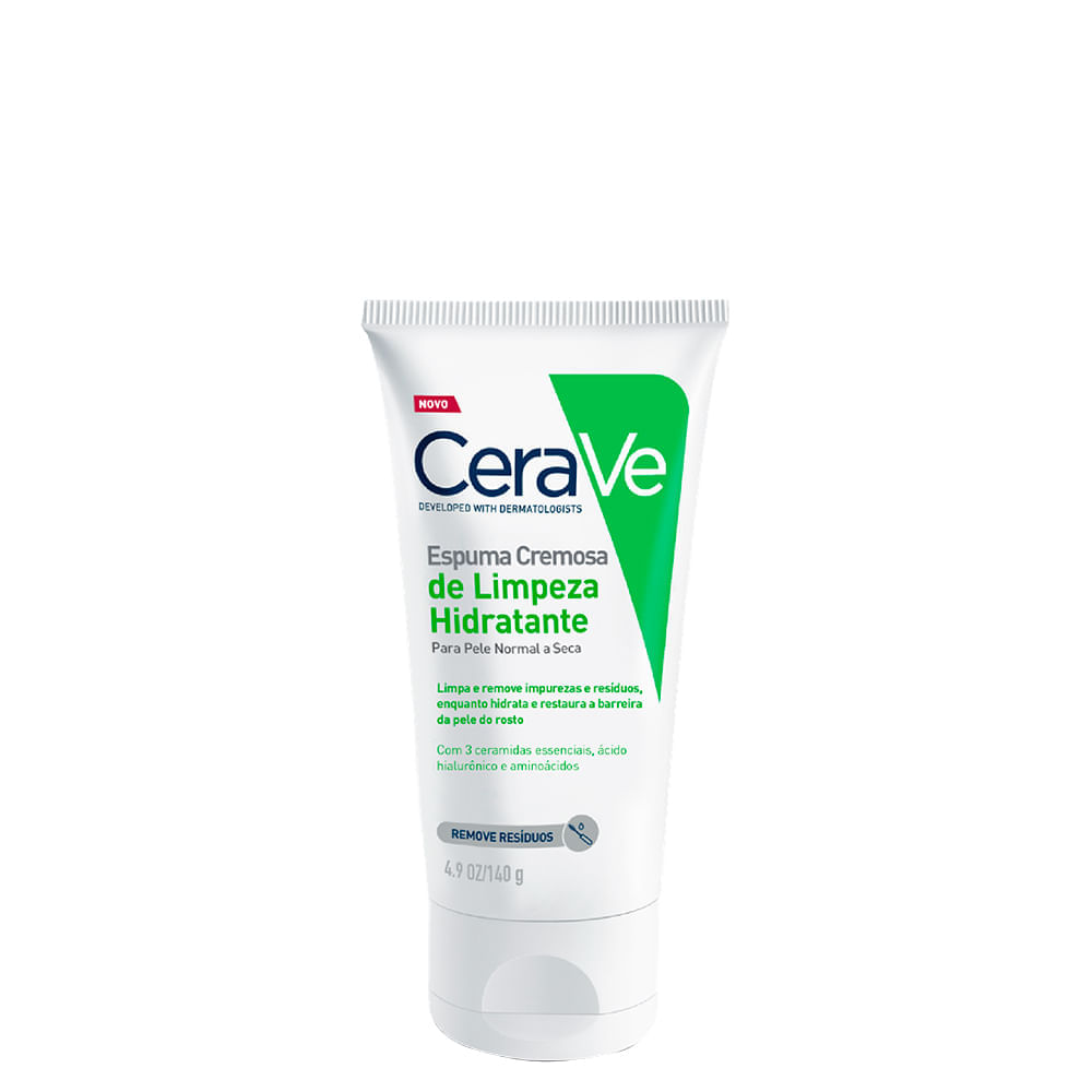 Espuma Facial de Limpeza Hidratante CeraVe 140 g 140 g