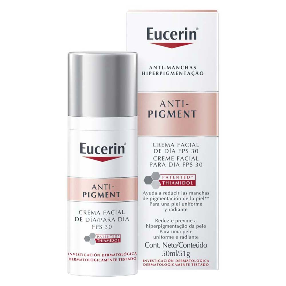 Eucerin Anti-pigment Clareador Creme Facial Dia FPS 30