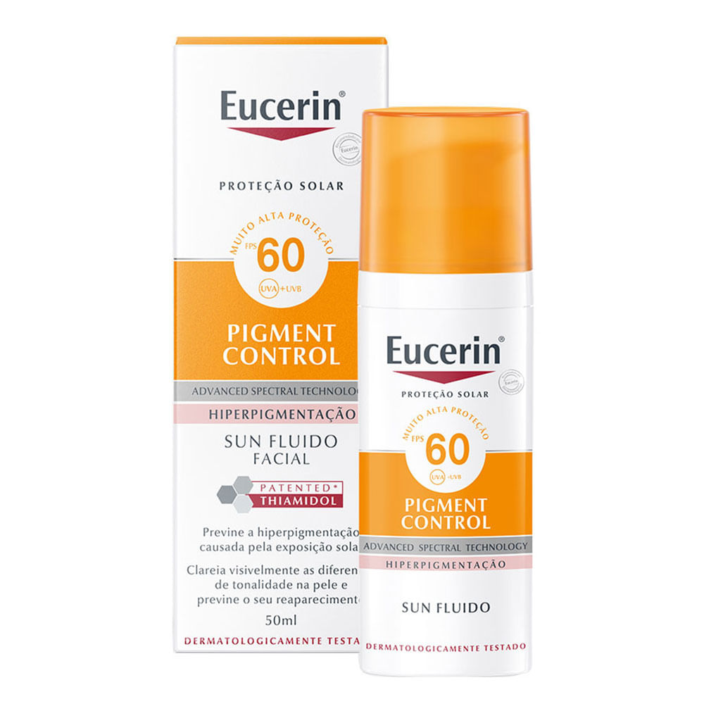 EUCERIN Protetor Solar Facial Antimanchas Pigment Control FPS60