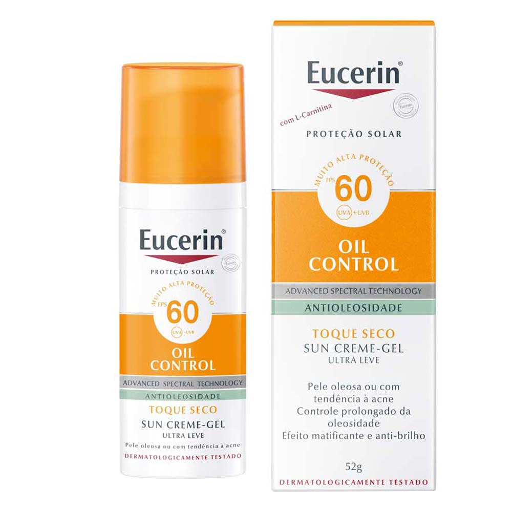 EUCERIN Protetor Solar Facial Antioleosidade Oil Control FPS60