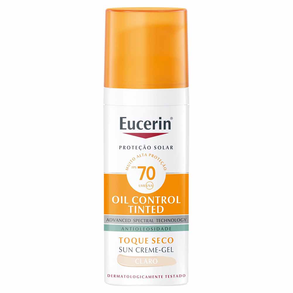 EUCERIN Protetor Solar Facial Oil Control Antioleosidade FPS70