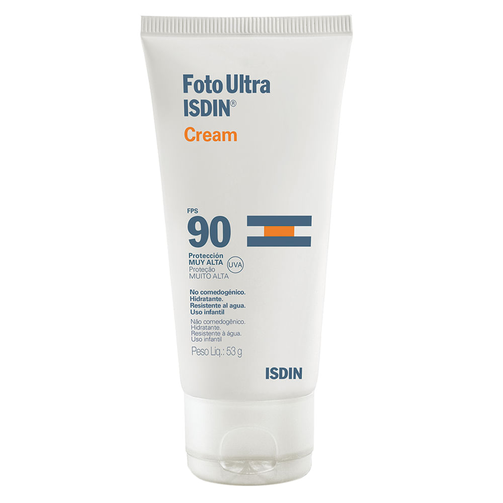 Fotoprotetor Facial Isdin - FotoUltra Cream FPS 90