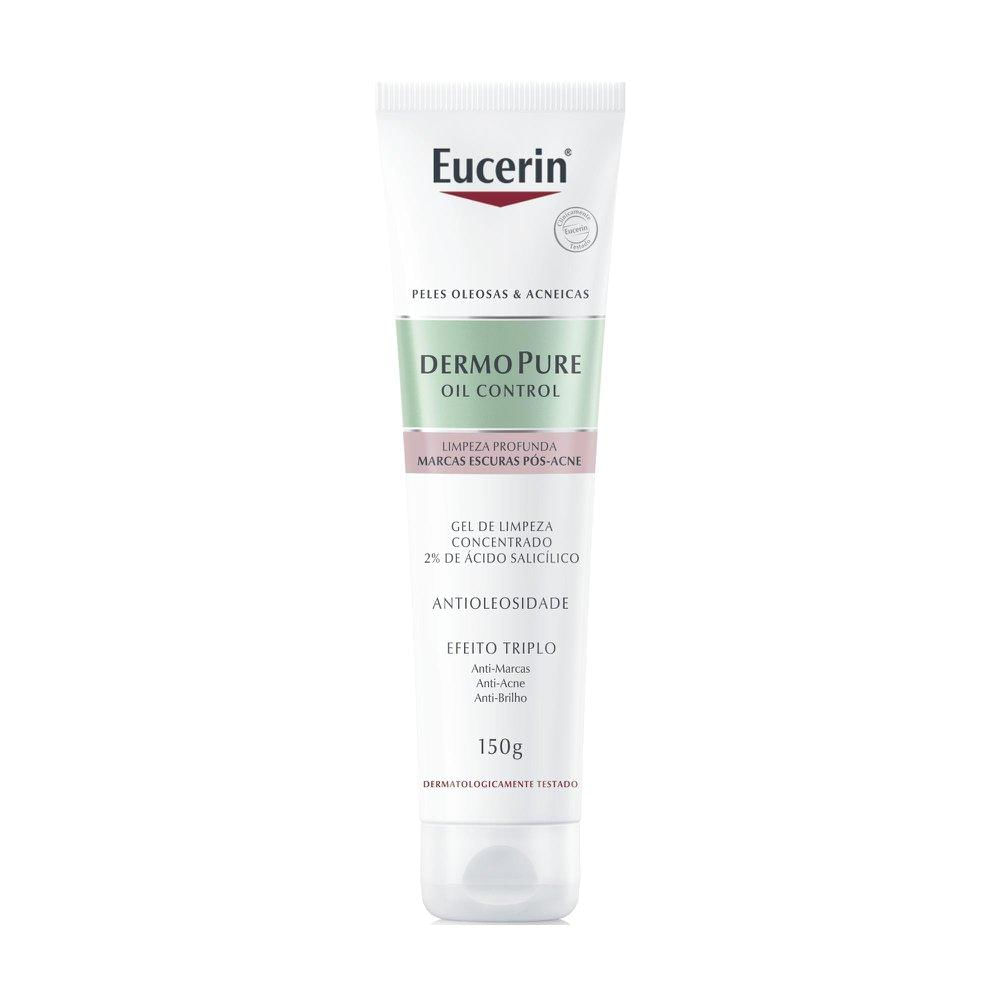 Gel de Limpeza Facial Concentrado Eucerin DermoPure 150g