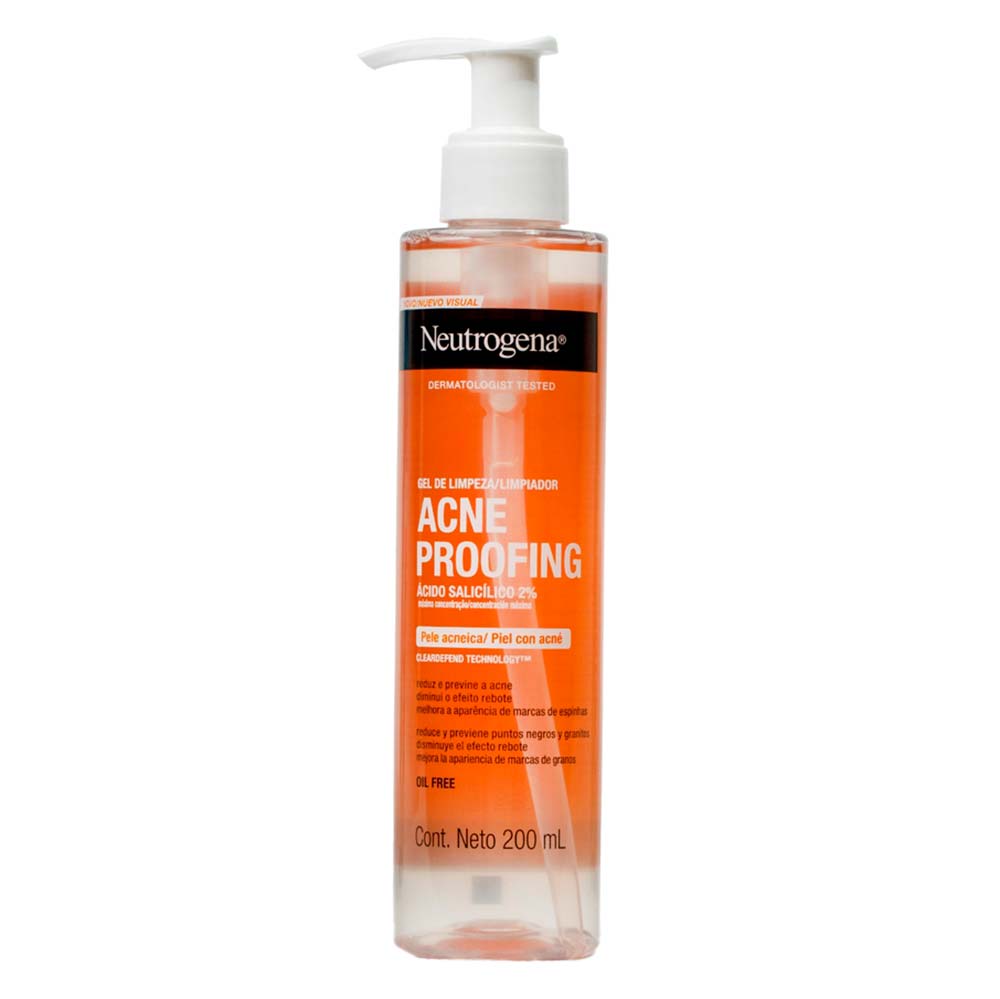 Gel de Limpeza Neutrogena Acne Proofing