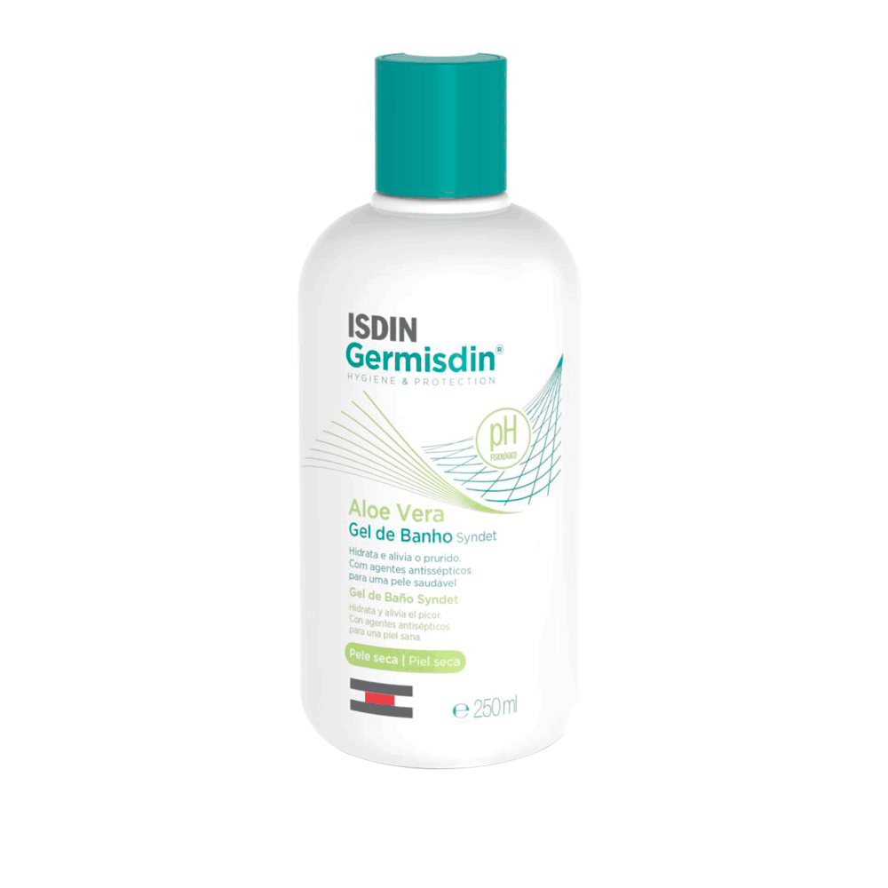 Gel Higienizador para Mãos ISDIN – Germisdin Aloe Vera