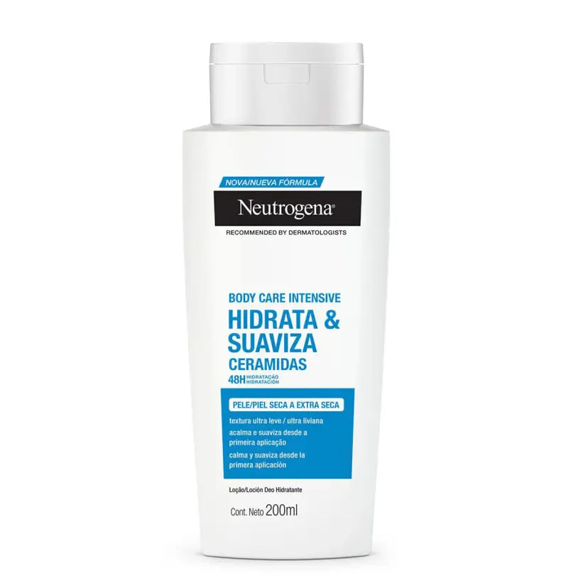 HIDRATANTE CORPORAL NEUTROGENA BODY CARE INTENSIVE HIDRATA&SUAVIZA 200ML