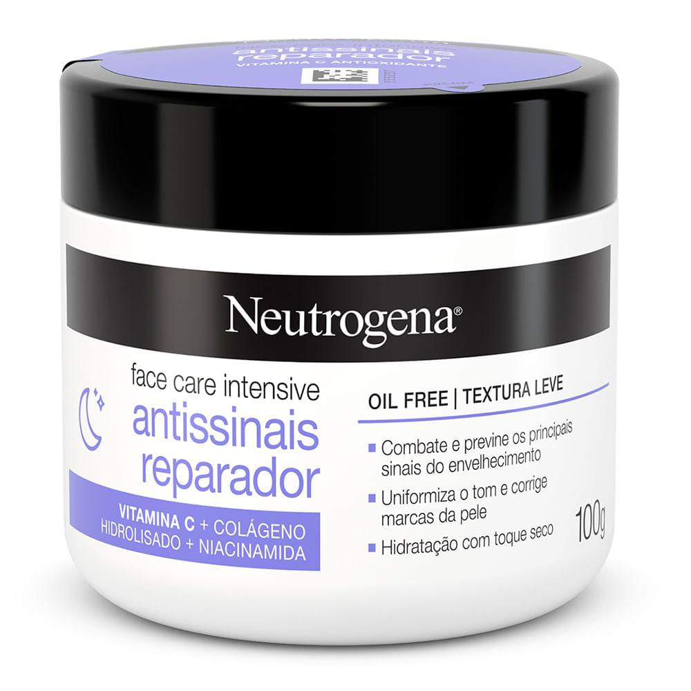 Hidratante Facial Neutrogena Face Care Intensive Antissinais 100g