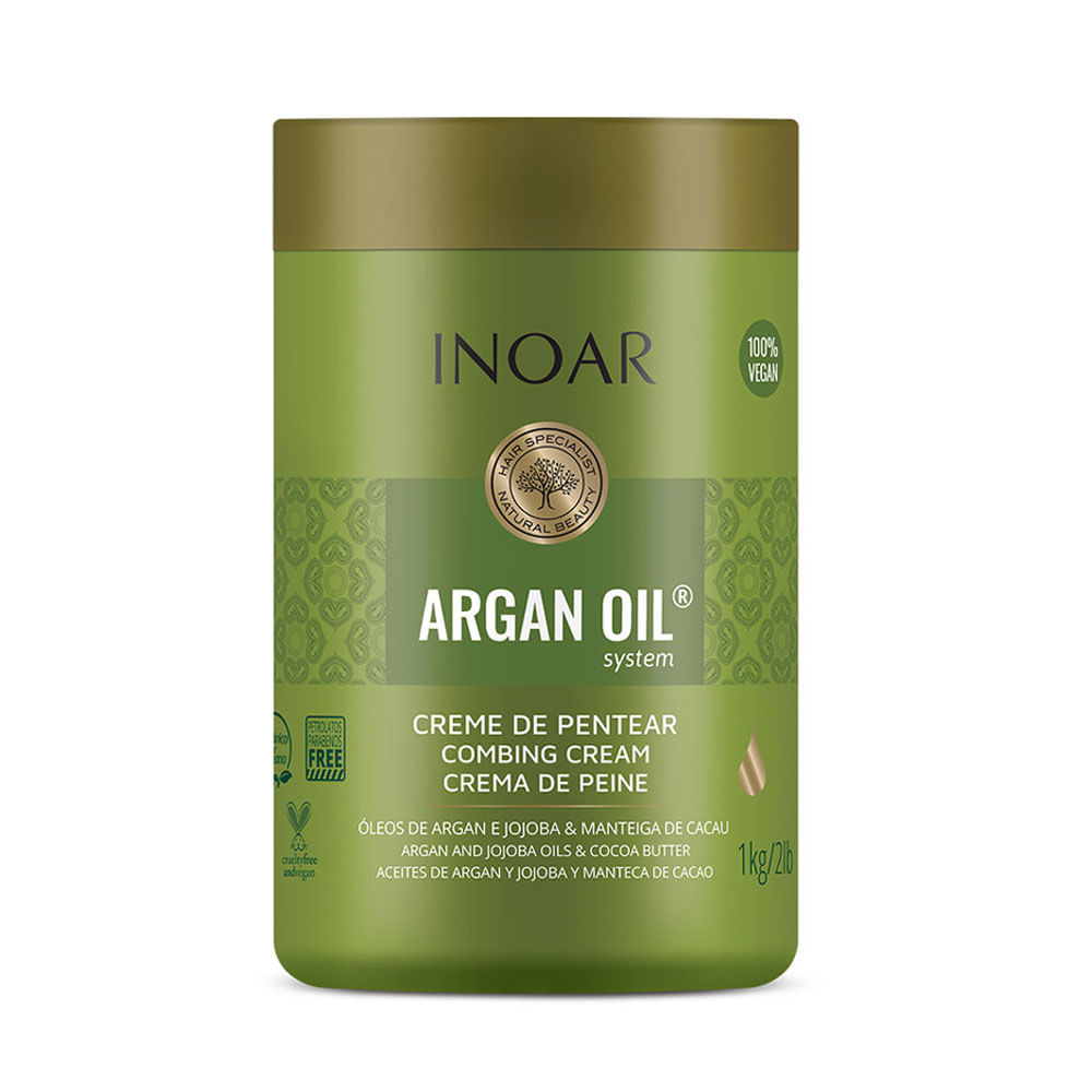 Inoar Argan Oil System - Creme para Pentear