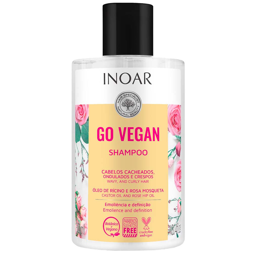 Inoar Go Vegan Cachos - Shampoo