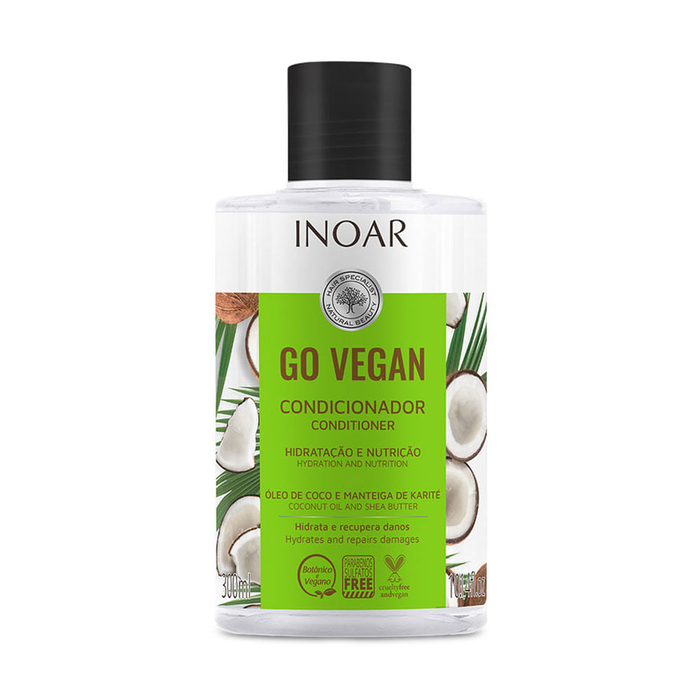 Inoar Go Vegan Hidratação e Nutrição - Condicionador