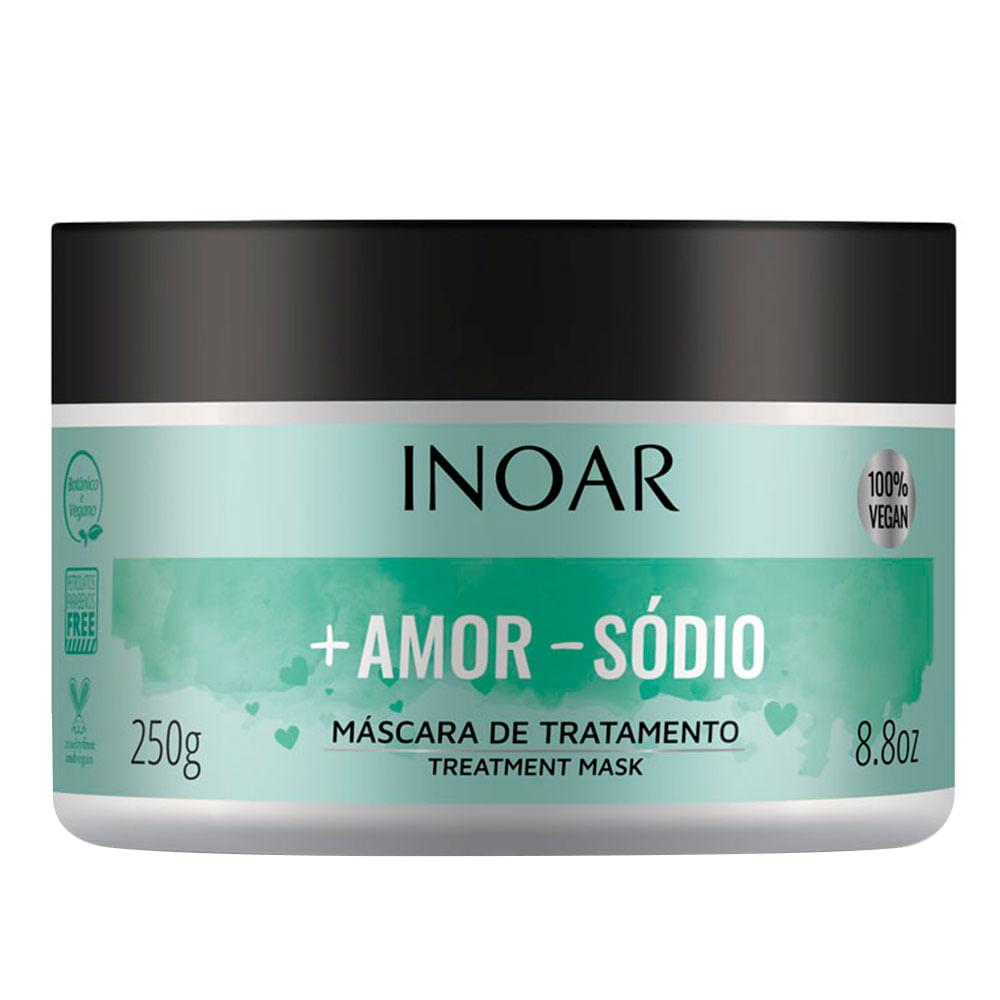Inoar Mais Amor Menos Sódio - Máscara Nutritiva