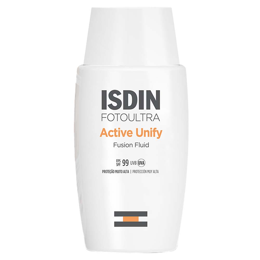 Isdin FotoUltra Active Unify Fusion Protetor Clareador Sem Cor FPS99