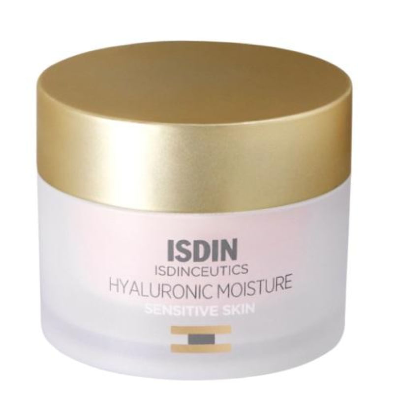 Isdinceutics Hyaluronic Moisture Sensitive Skin Creme Redutor de Linhas 50g