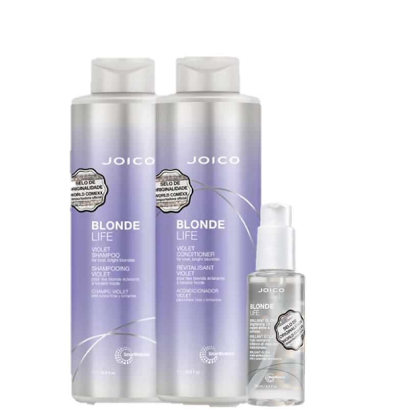 Joico Blonde Life Violet Duo 1L e Oleo Capilar