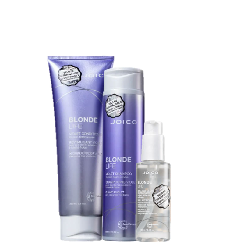 Joico Blonde Life Violet Duo Home Care e Oleo Capilar