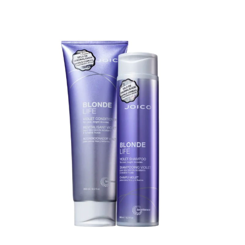 Joico Blonde Life Violet - Shampoo Matizador 300ml+Condicionador 250ml