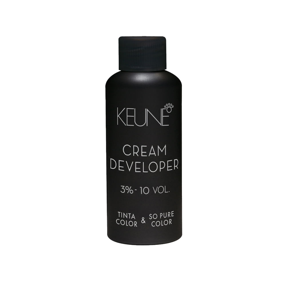 Keune Tinta Color & So Pure Color 3% - 10 VOL  Oxidante Cremoso 60ml