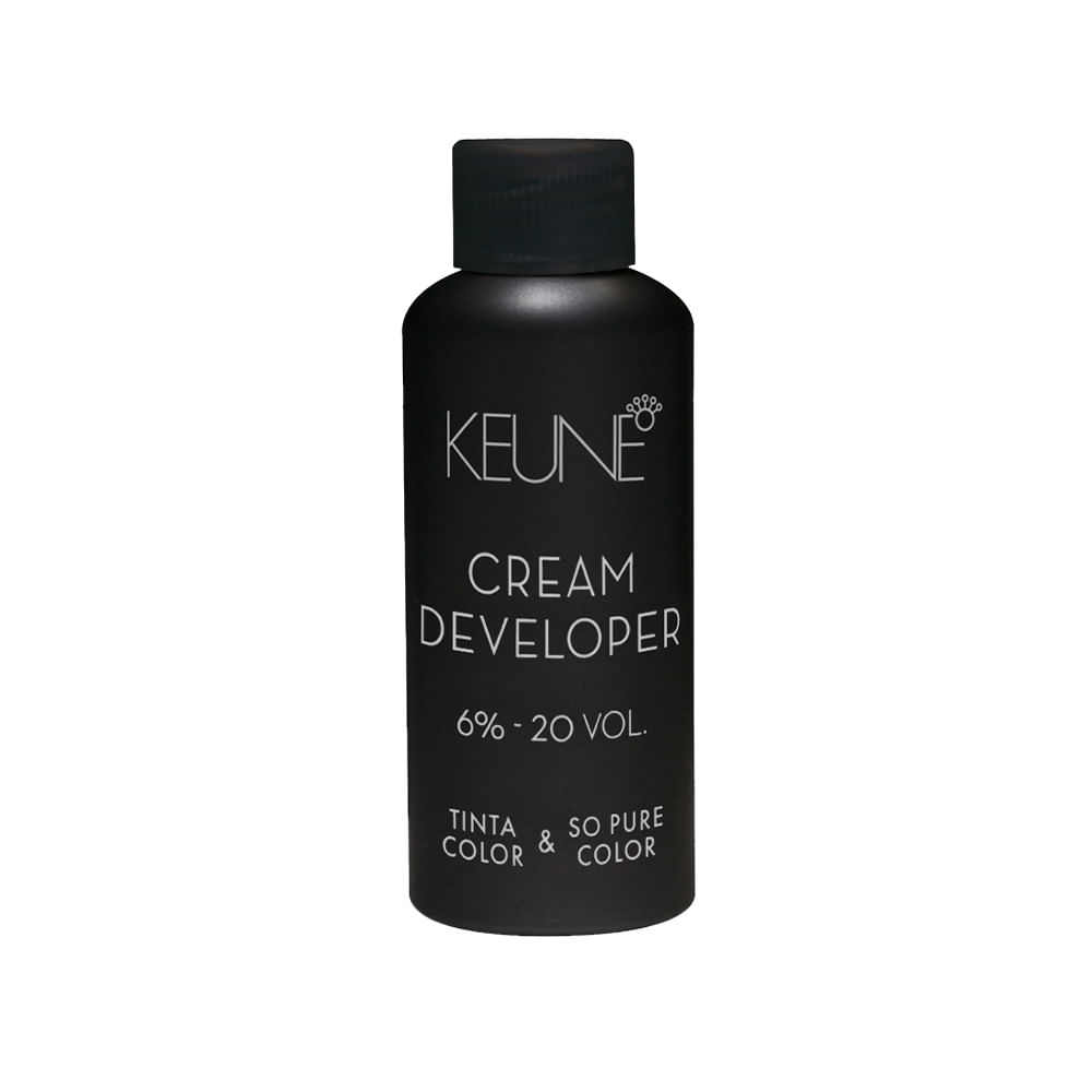 Keune Tinta Color & So Pure Color 6%  20 VOL - Oxidante Cremoso 60ml
