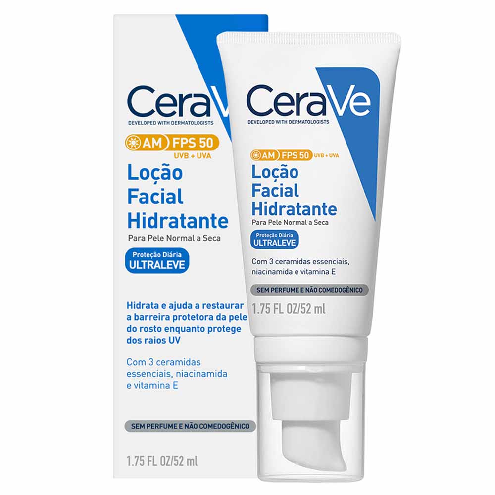 Loção facial Hidratante CeraVe FPS50