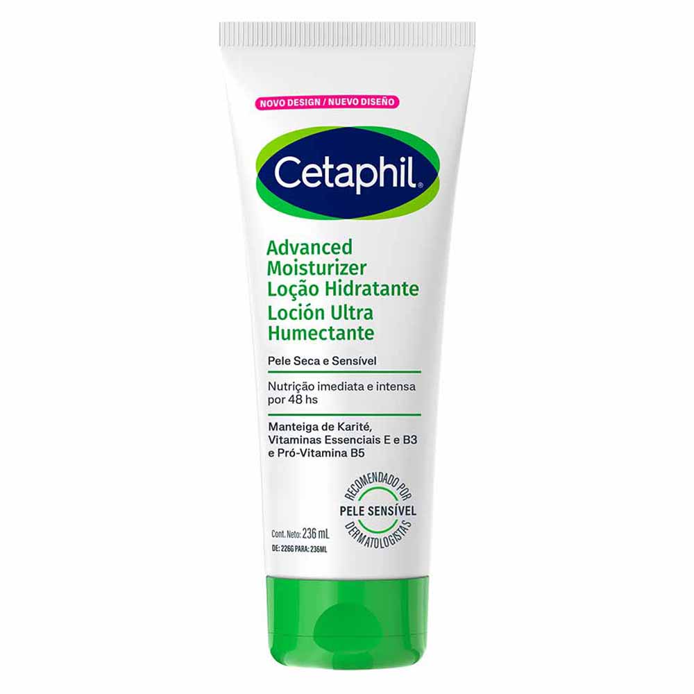 Loção Hidratante Corporal e Facial Cetaphil Advanced