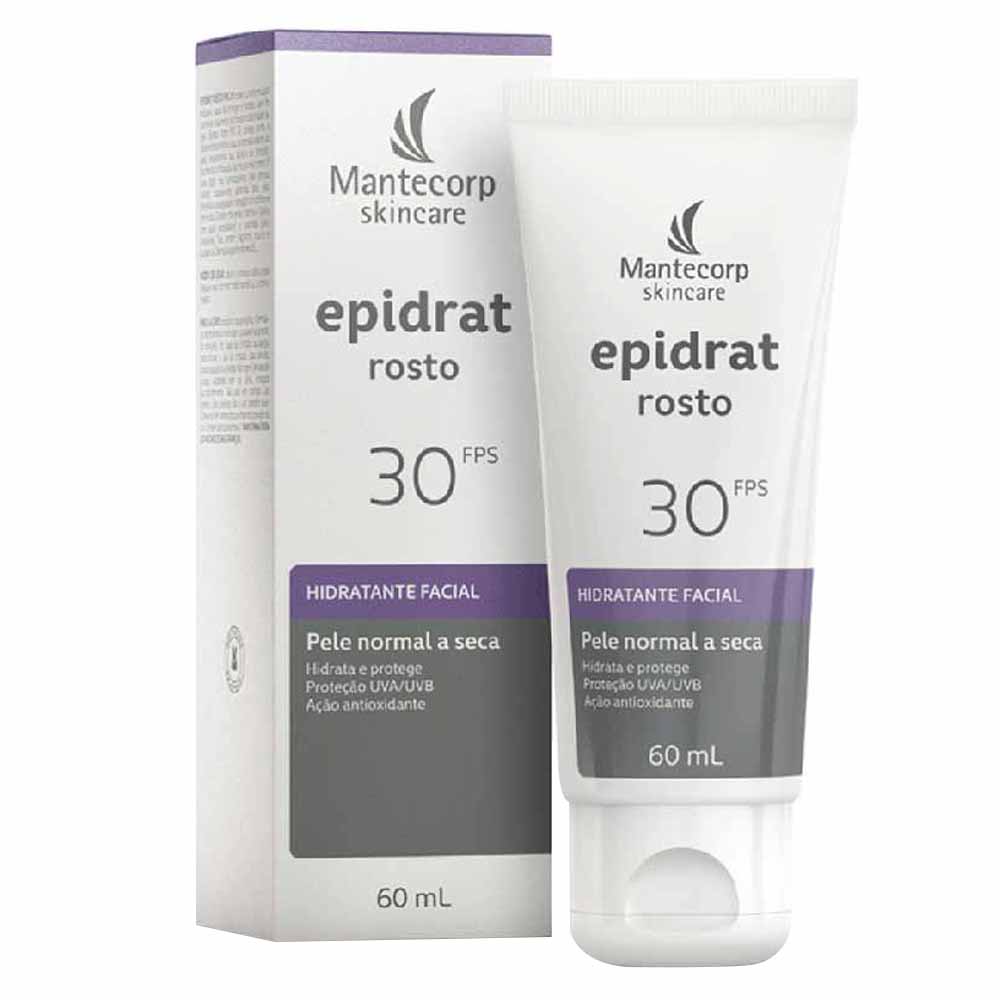 Loção Hidratante Facial Mantecorp Skincare Epidrat  FPS 30
