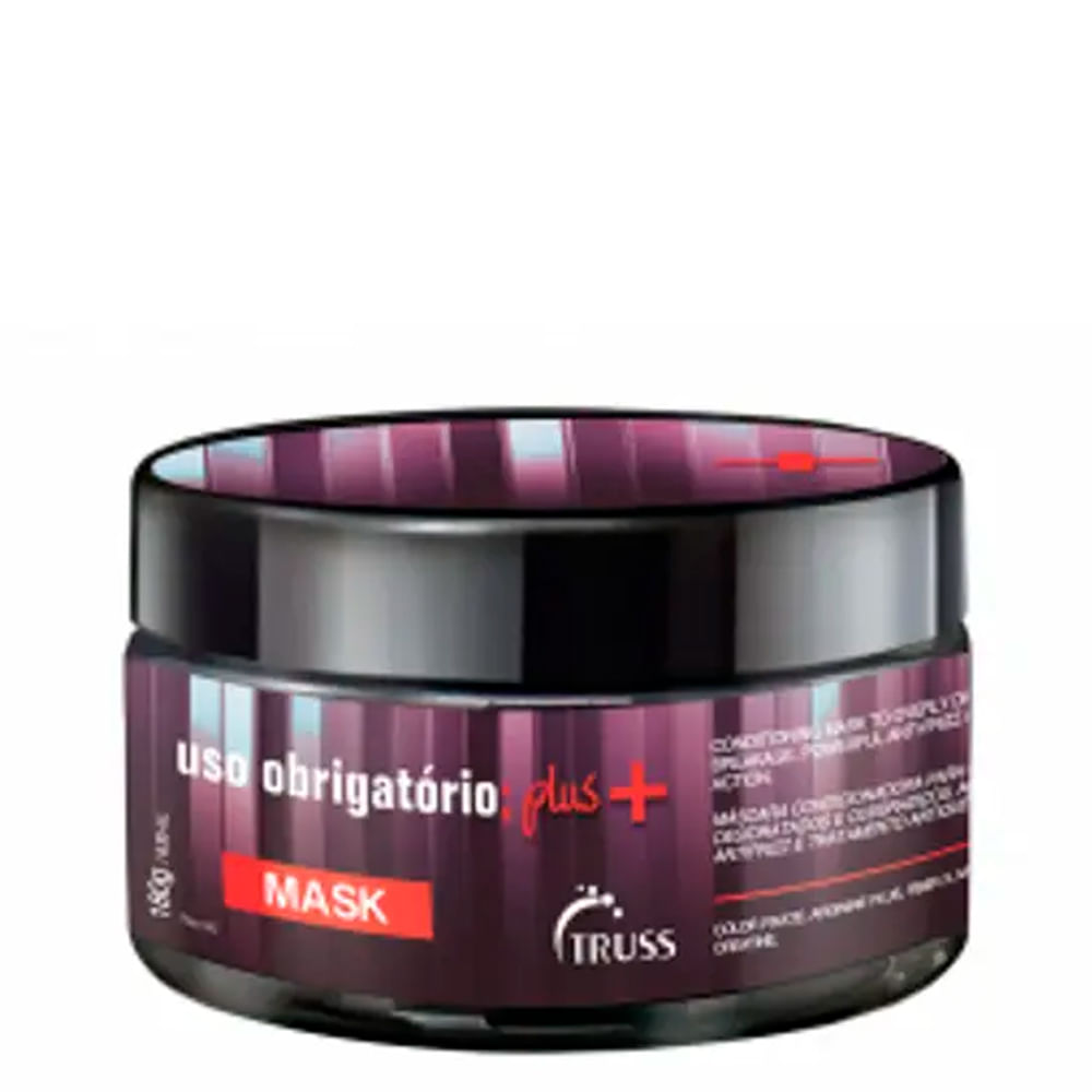 Máscara de Nutrição Intensa Truss Uso Obrigatório Plus+ 180g