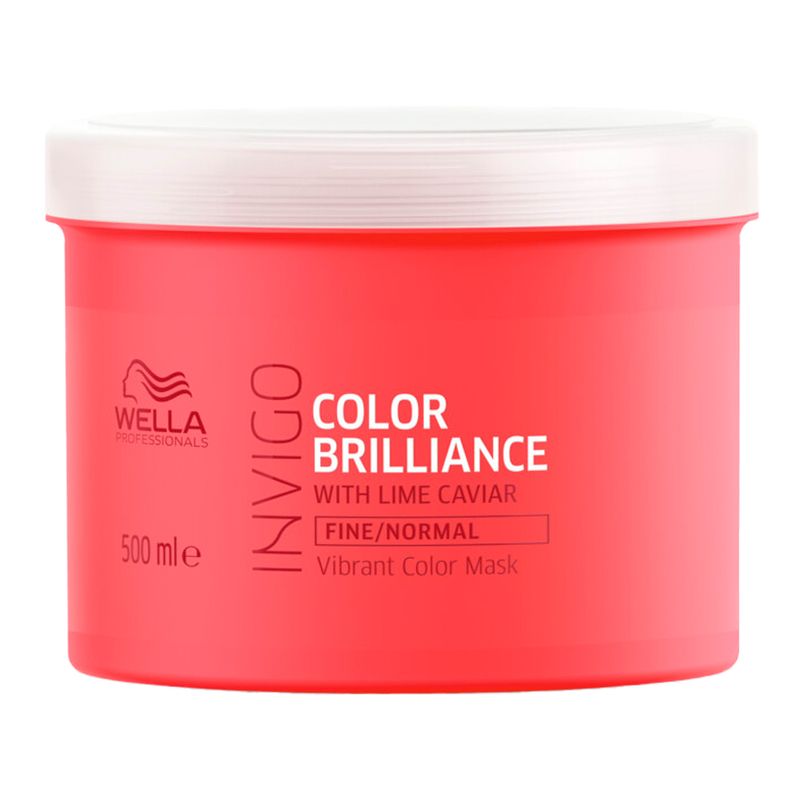Máscara para Cuidado da Cor Wella Professionals Invigo Color Brilliance 500 ml