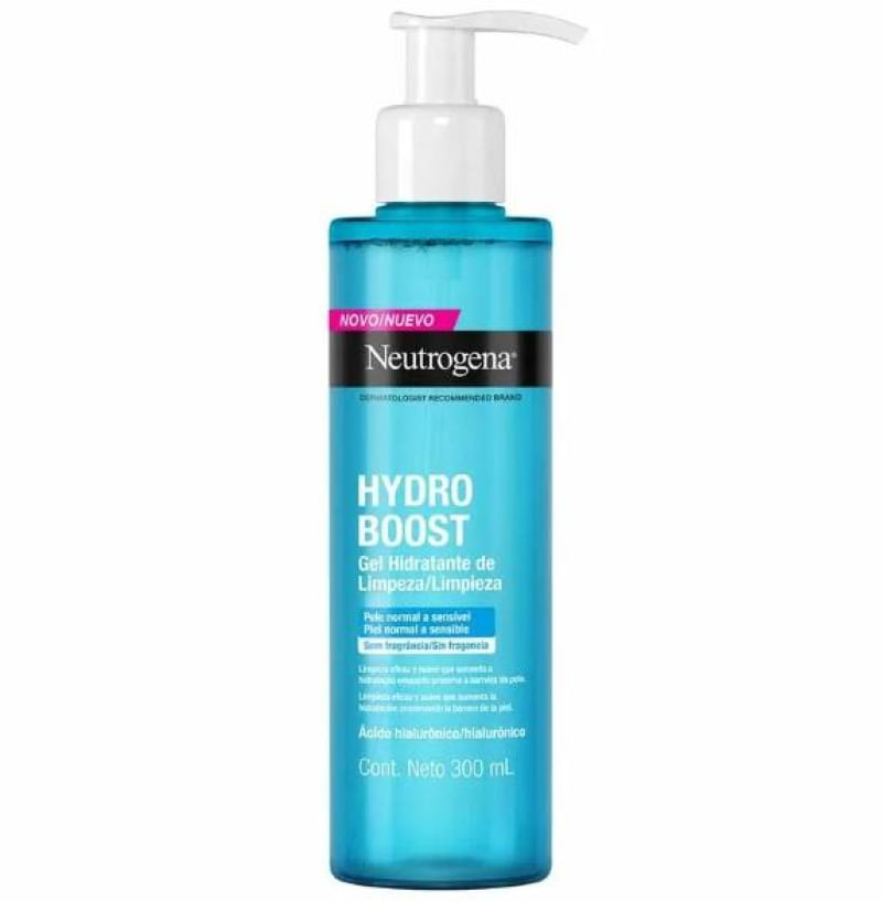 Neutrogena Hydro Boost Gel Hidratante de Limpeza 300ml