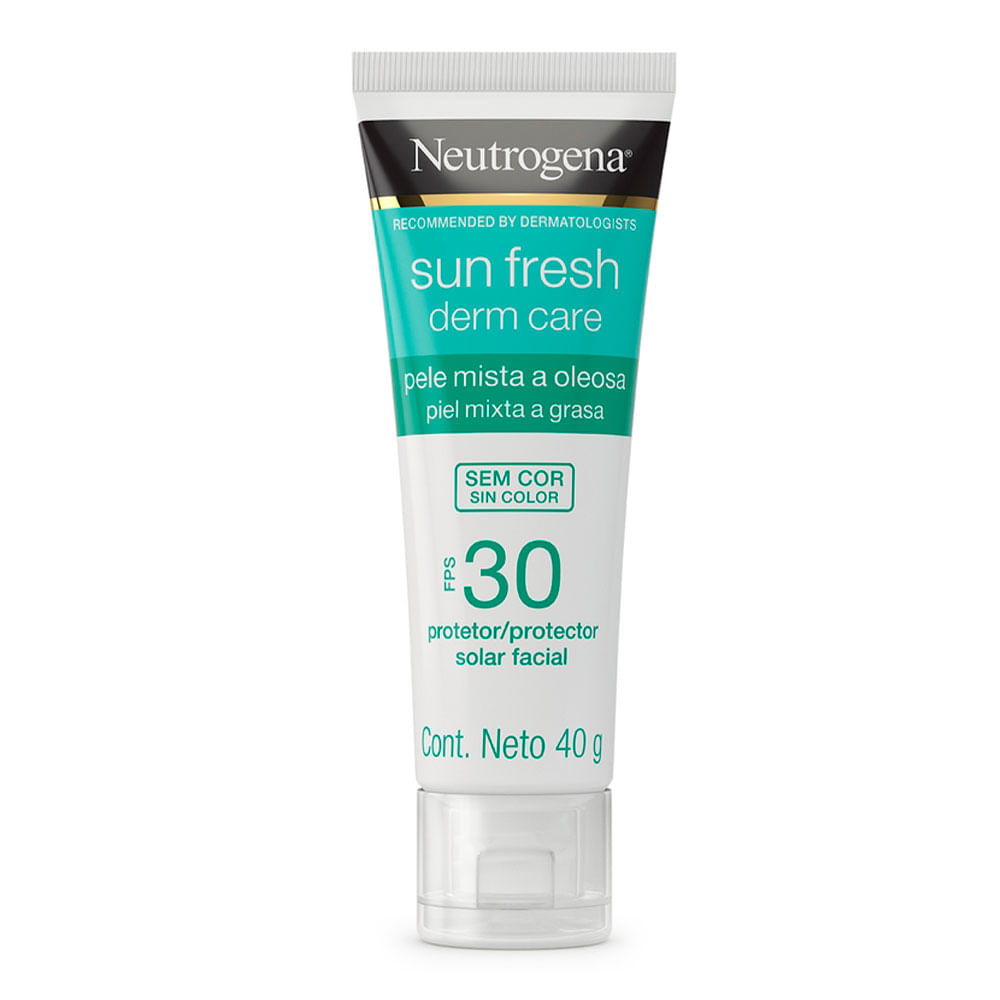 Neutrogena Sun Fresh Oily Skin Sem Cor FPS 30