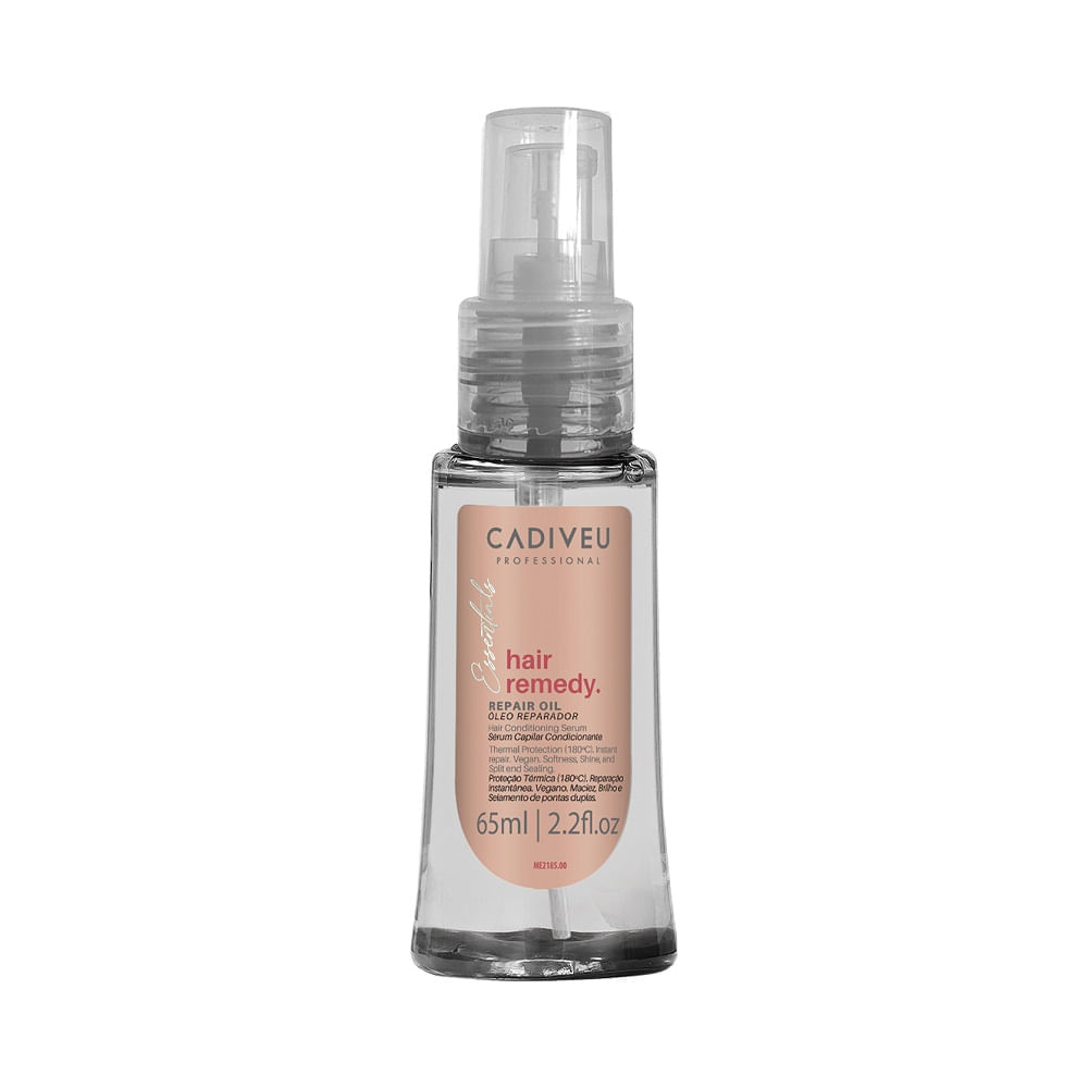 Óleo Reparador Capilar Cadiveu Professional Essentials Hair Remedy 65ml