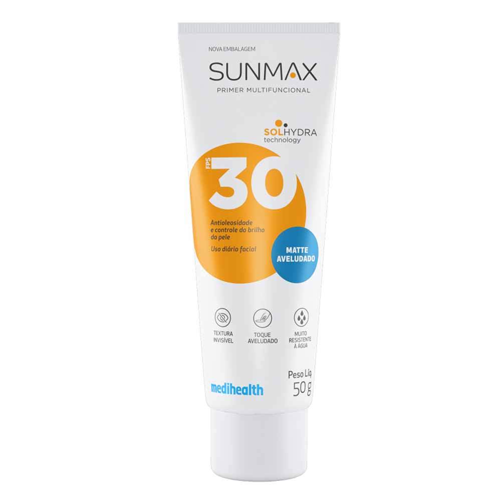 Primer Facial Matte Aveludado SunMax FPS30