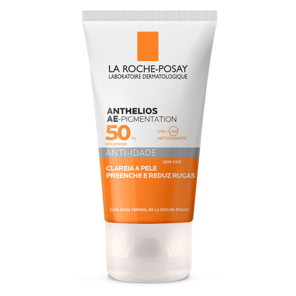 Protetor Solar anti-idade La Roche Posay - Anthelios Ae-Pigmentation Sem Cor FPS 50