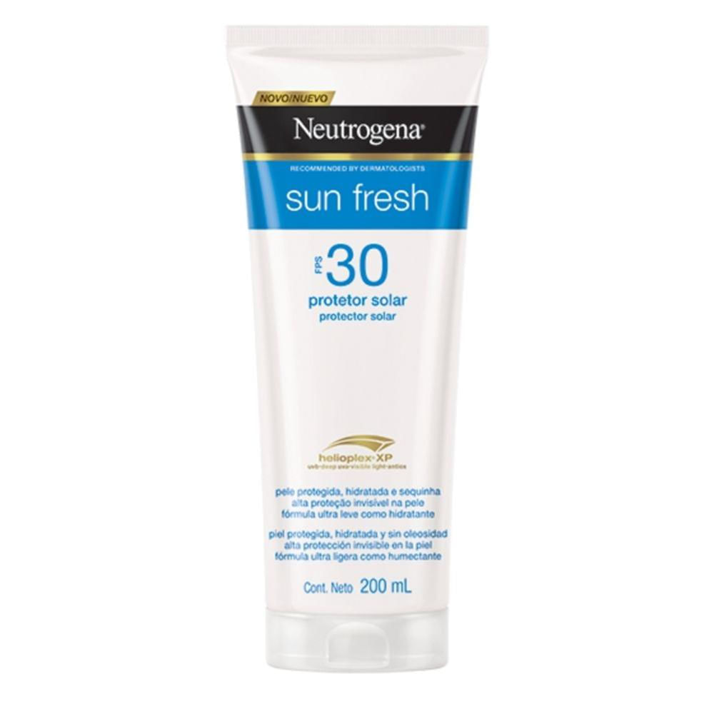 Protetor Solar Corporal Neutrogena Sun Fresh FPS 30 200ml