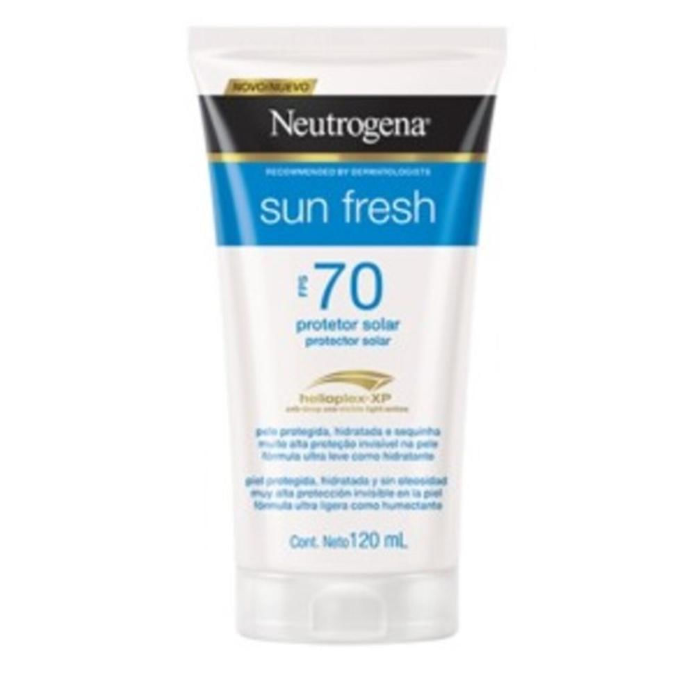 Protetor Solar Corporal Neutrogena Sun Fresh FPS70 120ml