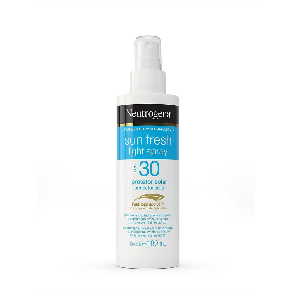 Protetor Solar Corporal Spray Neutrogena Sun Fresh FPS30 180ml