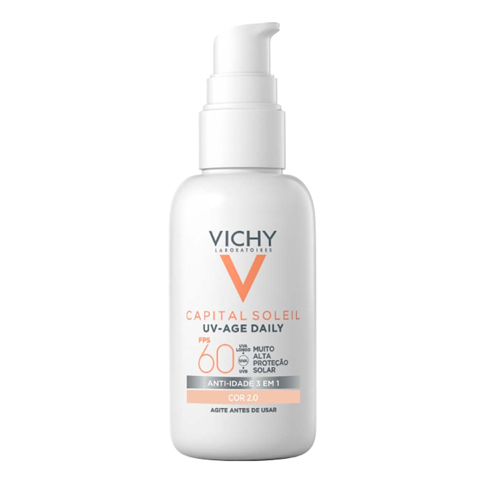 Protetor Solar Facial com Cor Vichy – UV-Age Daily FPS60