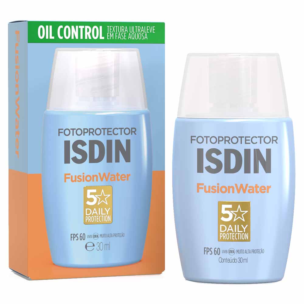 Protetor Solar Facial Isdin Fusion Water 5 Stars FPS60
