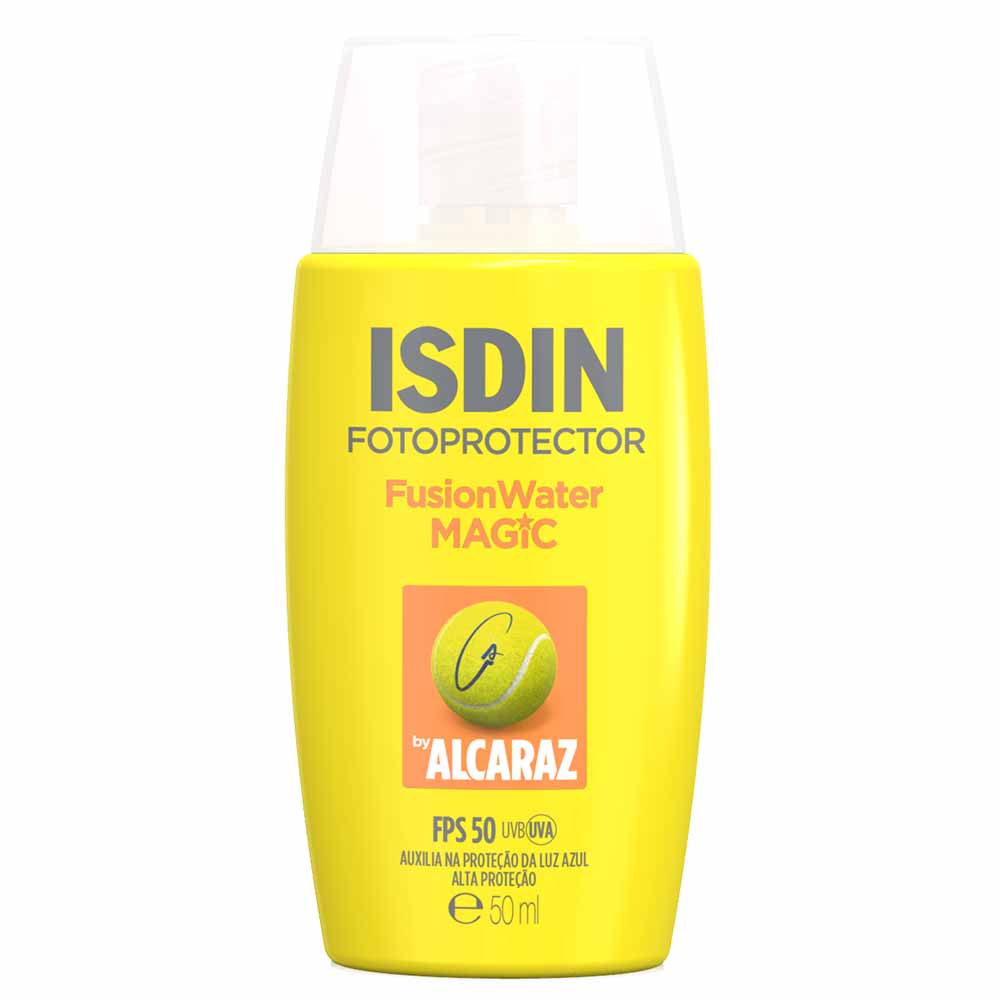 Protetor Solar Facial Isdin Fusion Water Magic by Alcaraz FPS 50