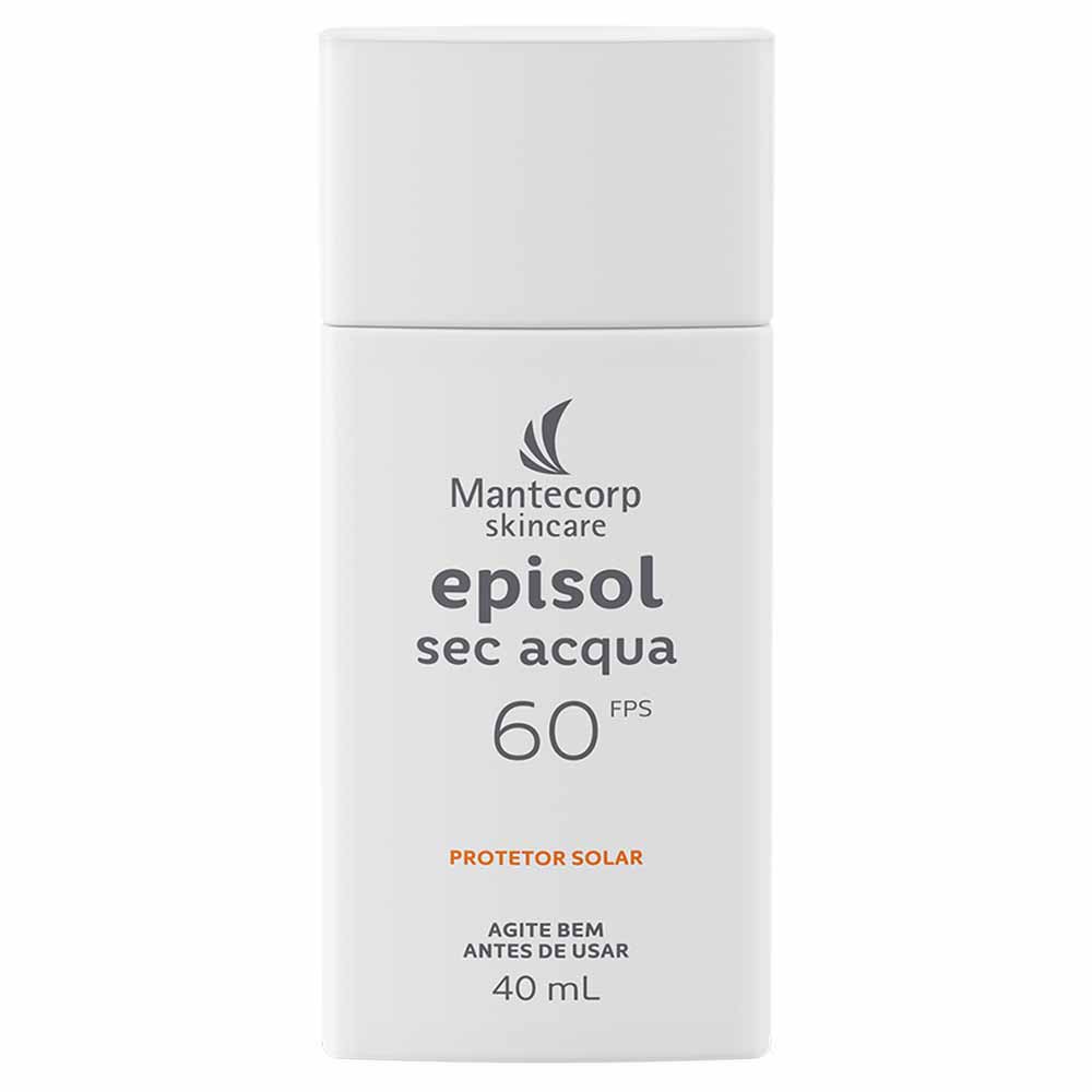 Protetor Solar Facial Mantecorp Skincare Episol Sec Acqua FPS 60