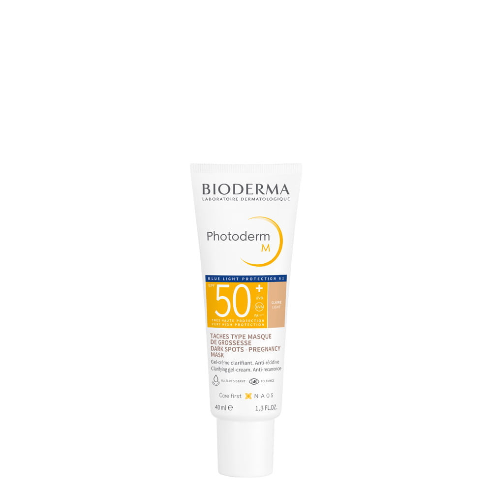 Protetor Solar Facial Matte FPS 50+ Bioderma Photoderm M Claire 40 ml Claire