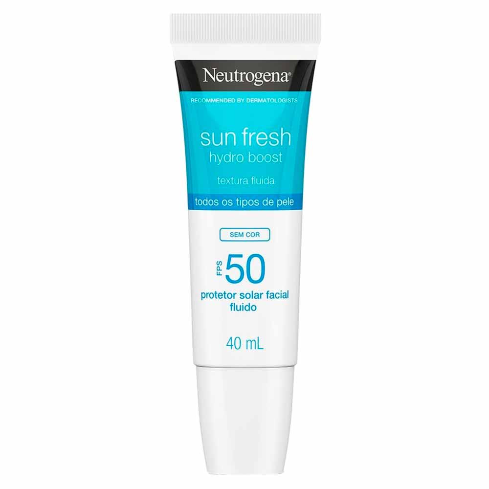 Protetor Solar Facial Neutrogena Sun Fresh Hydro Boost FPS 50